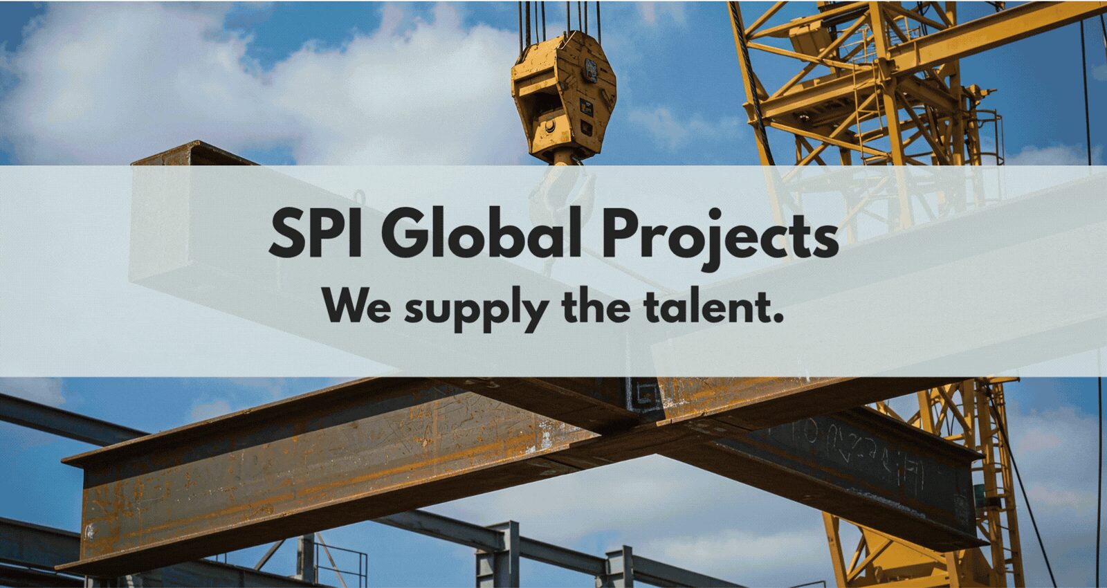 SPI Global Projects — We supply the talent.